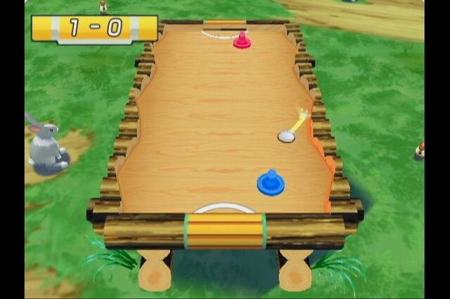 Wiiウェア『おきらくエアホッケーWii』本日より配信開始〜家族で楽しめる体感アミューズメント