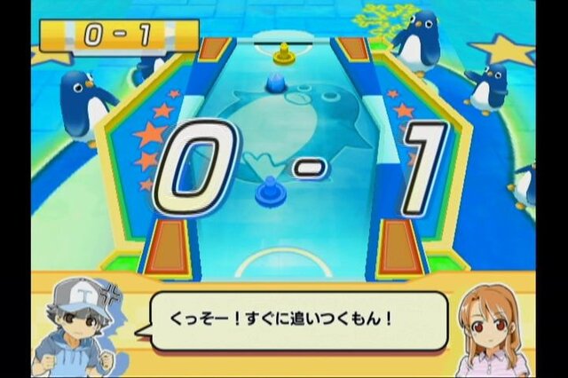 Wiiウェア『おきらくエアホッケーWii』本日より配信開始〜家族で楽しめる体感アミューズメント