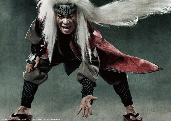 自来也　梅垣義明　（C)岸本斉史 スコット／集英社 （C)ライブ・スペクタクル「NARUTO-ナルト-」製作委員会2015