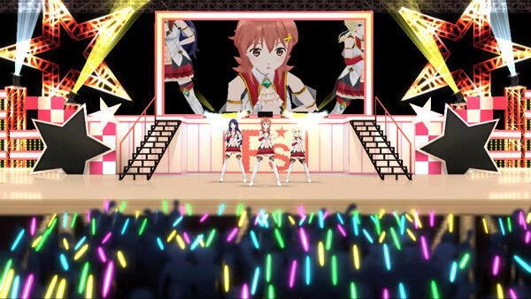 P’s LIVE!02の再現ステージ