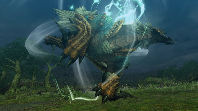 『MHF-Ｇ』新モンスター「ガスラバズラ」通常時と怒り時の攻撃が明らかに