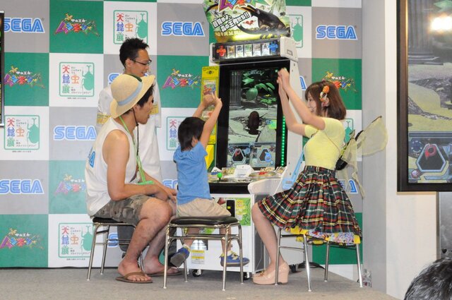 【レポート】【レポート】新作『新甲虫王者ムシキング』PRイベント…夏はスカイツリーで「大昆虫展」
