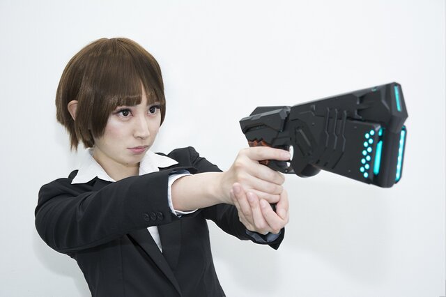 玩具の域を超えてる！日高のり子ボイスで自動変形する「サイコパス」“ドミネーター”が開発中