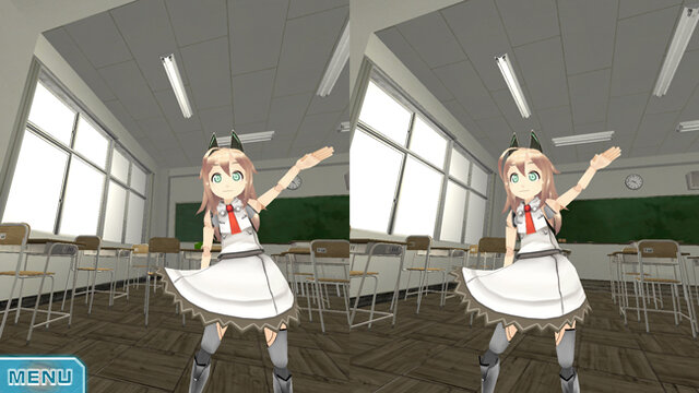 踊る3Dキャラを“好きな角度”から見れるVRアプリ「ぱられるダイバー」配信開始…「ニコニ立体」とも連動
