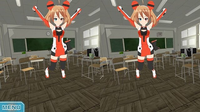 踊る3Dキャラを“好きな角度”から見れるVRアプリ「ぱられるダイバー」配信開始…「ニコニ立体」とも連動