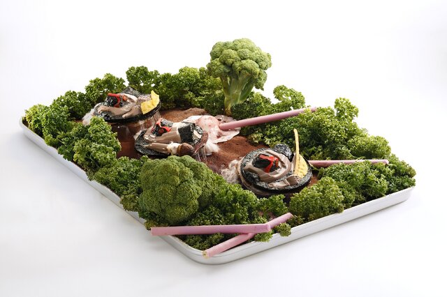 ガンダムの「ドム」豆腐が登場！ジェット・ストリーム・アタックなチョコ味の連続攻撃に