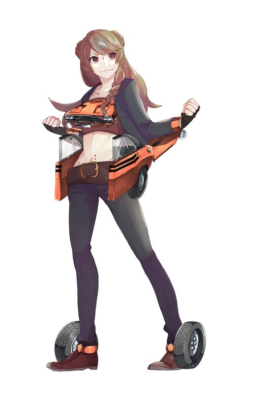 トラックも芝刈り機も擬人化！DMMの愛車ゲー『レーシング娘。』OBT開始