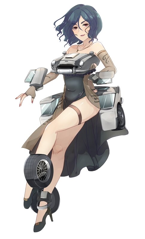 トラックも芝刈り機も擬人化！DMMの愛車ゲー『レーシング娘。』OBT開始