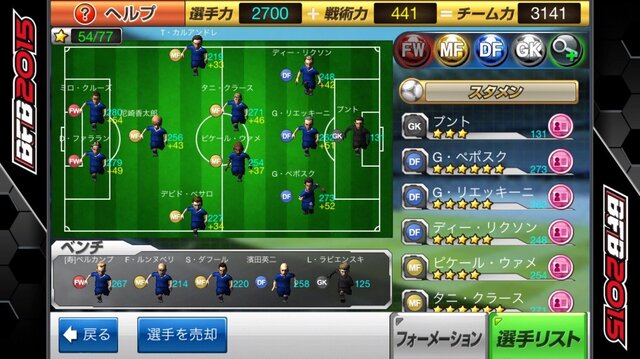 全国のプレイヤーに勝つために！サッカークラブ育成ゲーム『BFB 2015』育成ガイド(後編)