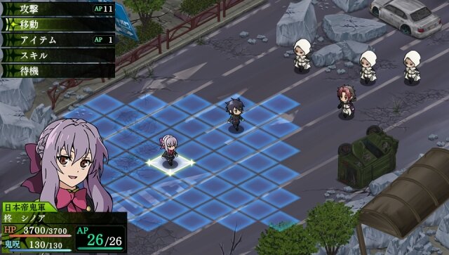 「終わりのセラフ」がPS Vitaで登場、…フルボイスのタクティクスバトルゲームに