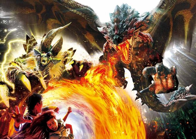2016年の「モンスターハンター・ザ・リアル」はリオレウスとジンオウガがゲストを攻撃！イメージビジュアルなどが公開