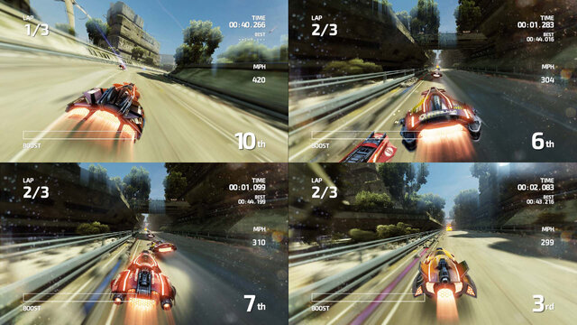 Wii U向け超高速SFレース『FAST Racing NEO』12月22日配信決定！オンラインプレイなど充実のゲームモードをご紹介