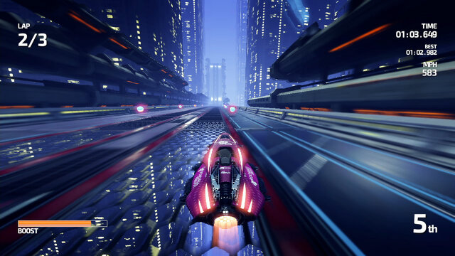 Wii U向け超高速SFレース『FAST Racing NEO』12月22日配信決定！オンラインプレイなど充実のゲームモードをご紹介