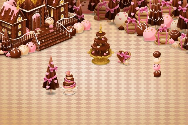 『フラワーナイトガール』にボス「チョコホスィ」が登場するバレンタインイベント開催