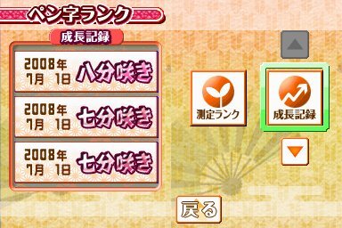 ユーキャン ペン字トレーニングDS