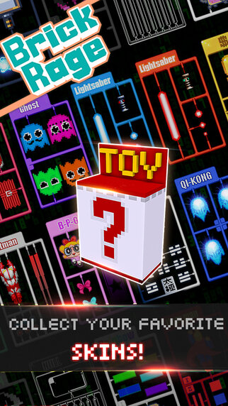 【60秒アプリタッチ】『Brick Rage』－迫りくるブロックのスキマを埋め尽くそう