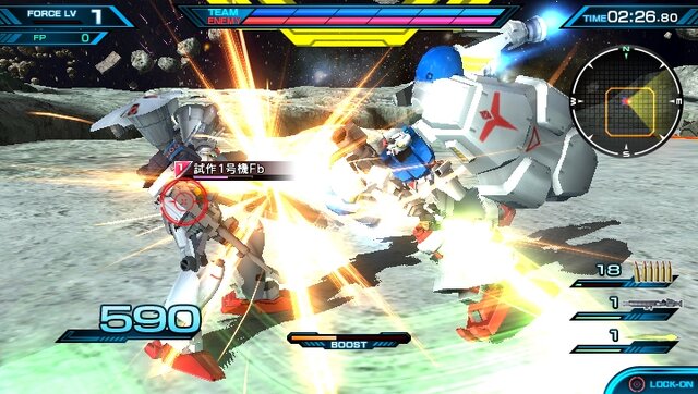 『ガンダム EXVS-FORCE』本日配信の無料アプデVer.1.03で「コースバトル」「キーコンフィング」実装！マックナイフやダブルオーも