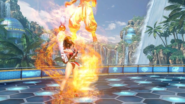 『KOF XIV』「不知火舞」「バンデラス」参戦決定！くノ一とえせニンジャによる新トレーラー公開