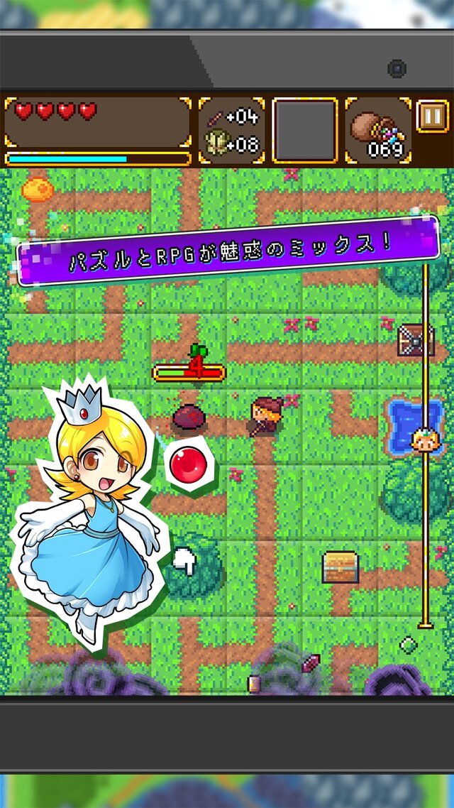 ドイツ産パズルRPG『スワップクエスト』9月配信予定、レトロ風なグラフィックも特徴