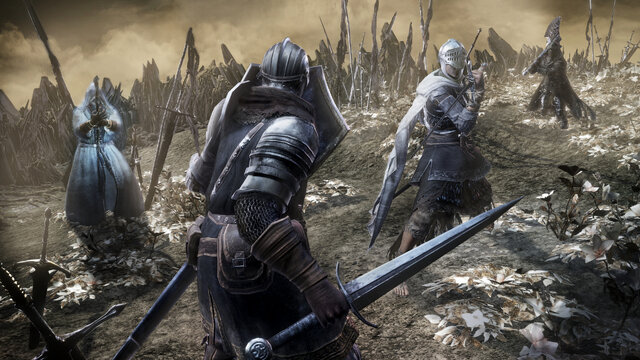 『DARK SOULS III』DLC「ASHES OF ARIANDEL」最新イメージ公開！雪の舞う世界、異形、そして「少女」