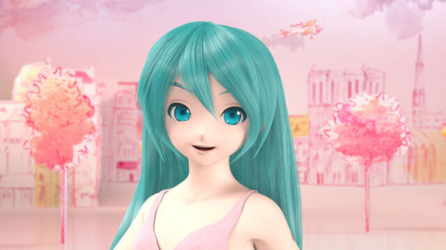 「LUX × 初音ミク」コラボCM公開！電子の歌姫がスカーレット・ヨハンソンと夢の競演