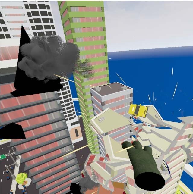【レポート】怪獣ゲームなのにモッサリしてない！特撮VR『大怪獣カプドン』で街をめちゃくちゃにしてみた