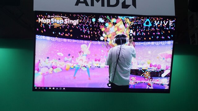 【TGS2016】VRゲームに変化、出展ブースが緑に染まる
