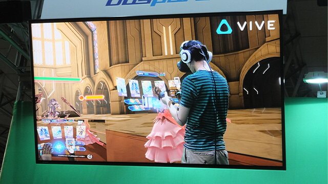 【TGS2016】『乖離性ミリオンアーサーVR』は“格好良く立ちたくなる”VRカードゲーム！ RPG世界の「戦闘シーン」に参加してみた