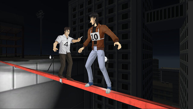 PSVR『カイジVR ～絶望の鉄骨渡り～』今冬発売、あの“鉄骨渡り”がまさかのVR化！