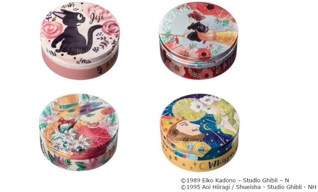 「魔女の宅急便」「耳をすませば」コラボデザインの保湿クリーム登場、12月より限定発売