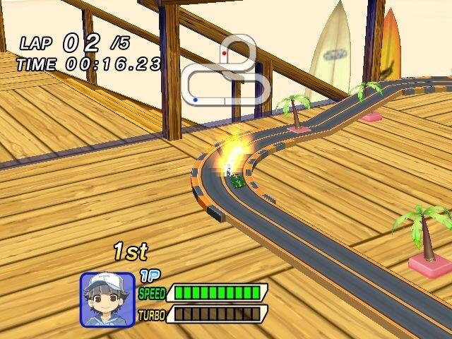 おきらくスロットカーレーシング