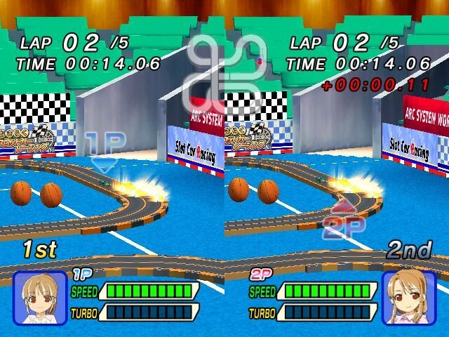 おきらくスロットカーレーシング