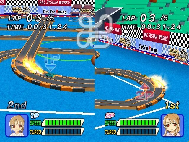 おきらくスロットカーレーシング