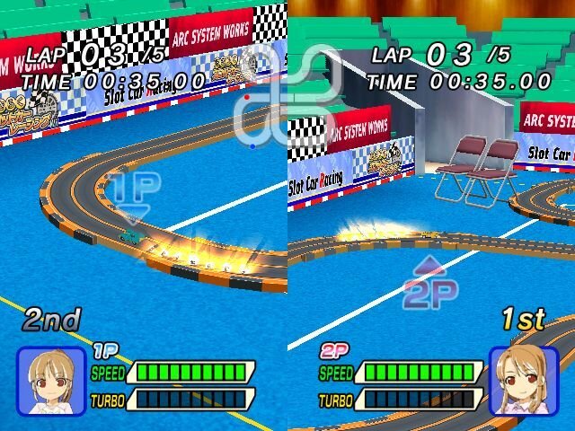おきらくスロットカーレーシング