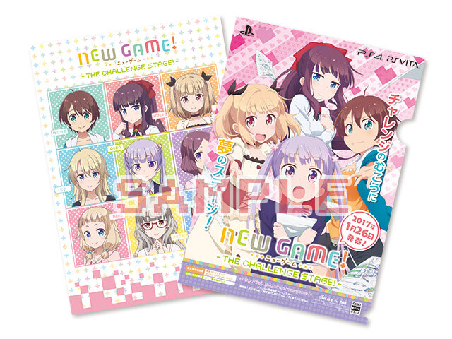 『NEW GAME! -THE CHALLENGE STAGE!-』OPムービー公開！プレゼントが貰える店頭配布会も開催決定