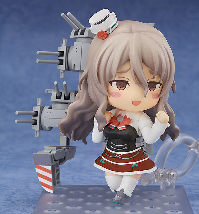 『艦これ』「ねんどろいど Pola（ポーラ）」予約開始、もちろん「酔っぱらい顔」やワイン各種も同梱