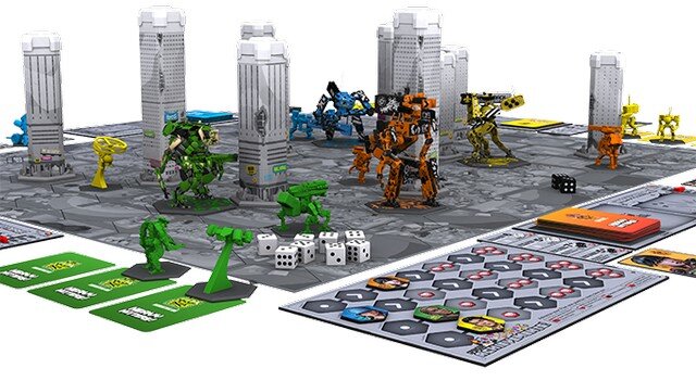 『マッド・マックス 怒りのデスロード』を手掛けたWETAが放つロボットバトル・ボードゲーム『GKR: Heavy Hitters』