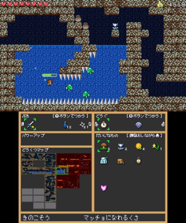 探索型2DACT『ドウクツジマ』配信開始！ 親子が『プチコン3号』で制作した受賞作がパワーアップして登場