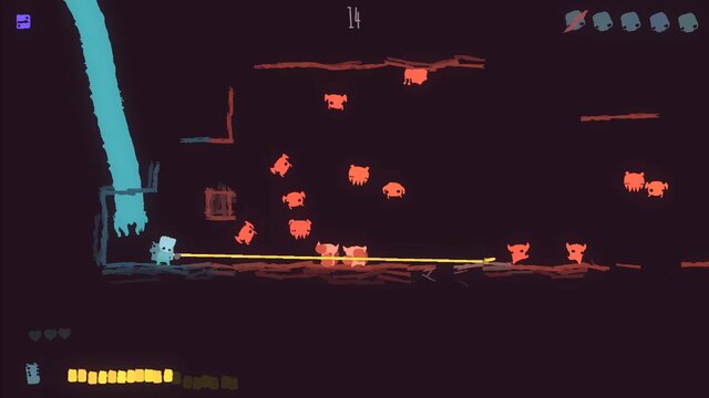 ローグライク2Dアクション『GoNNER』スイッチ版が配信開始、かわいい見た目に反してハードな作りが特徴