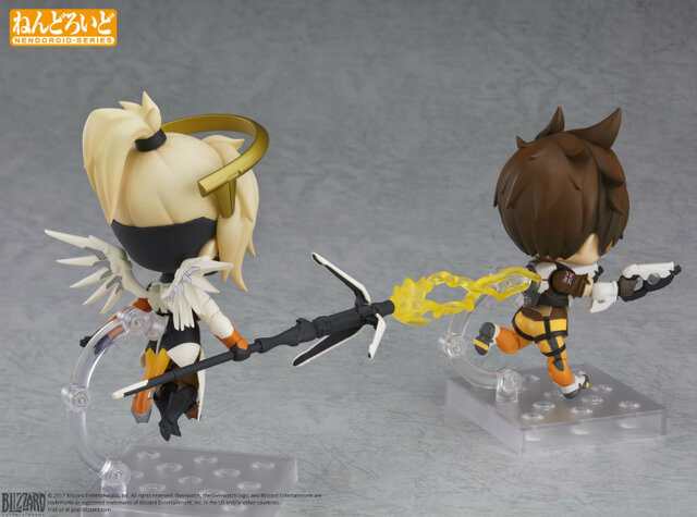『オーバーウォッチ』より、マーシーが「ねんどろいど」で登場！エフェクトパーツで回復シーンを再現可能