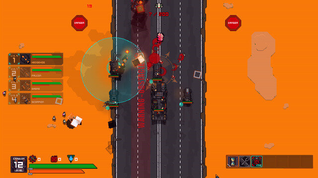マッドマックス的コンボイRTS『Blasted Road Terror』が早期アクセス開始！