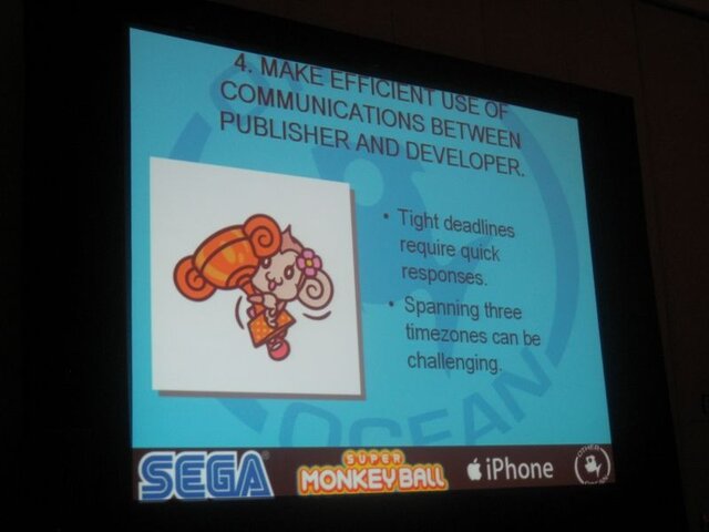 【GDC 2009】iPhone向け『モンキーボール』から得られた教訓