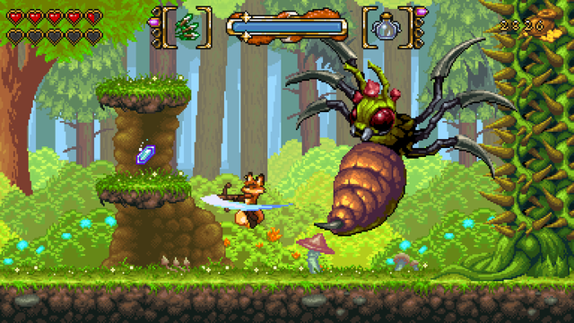 スーファミ風16-bitアクション『FOX n FORESTS』が今春登場！ 様々な名作にインスパイア