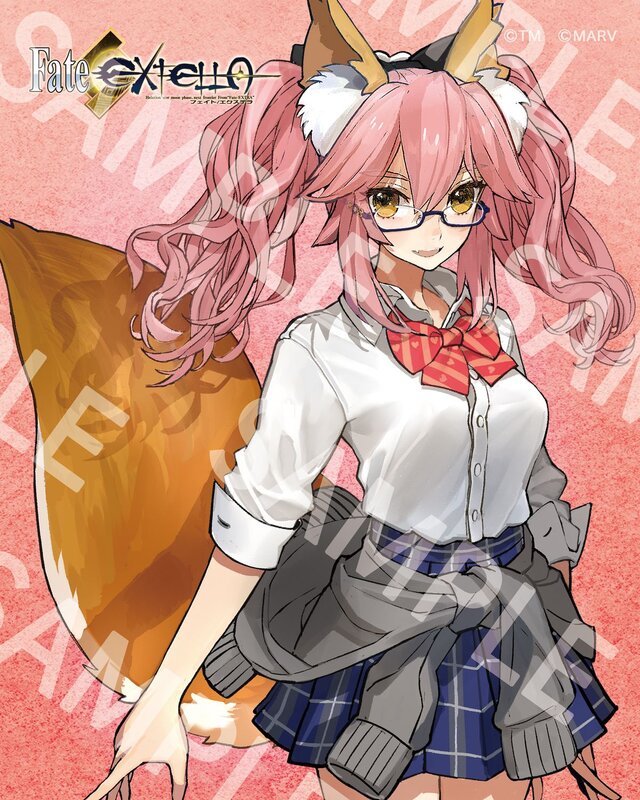 『Fate/EXTELLA』コラボ眼鏡に“ネロ 束縛の花嫁衣裳ver.”と“玉藻の前”が登場！