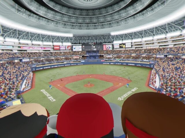 【吉田輝和のVR絵日記】『実況パワフルプロ野球2018』球場のリアル感に圧倒！太眉少女におじさんゾッコン！