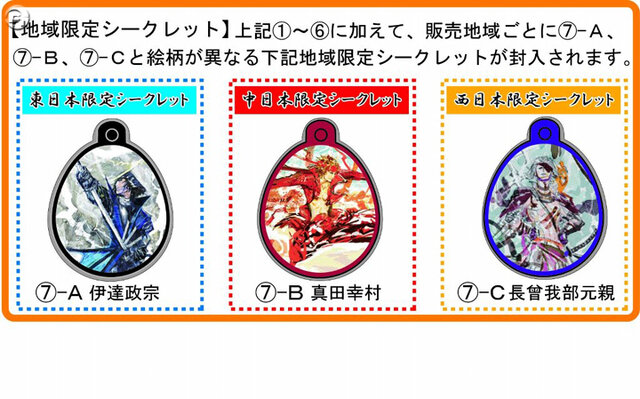 『戦国BASARA』シリーズのグッズ続々登場