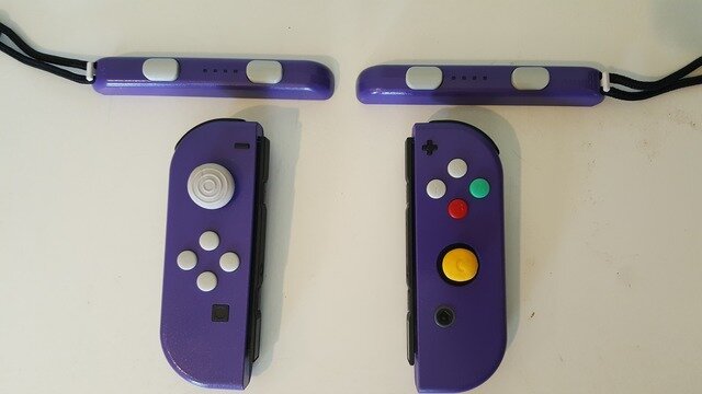 海外ファンがゲームキューブ風カスタムのスイッチJoy-Conを公開！あまりにもそっくり…