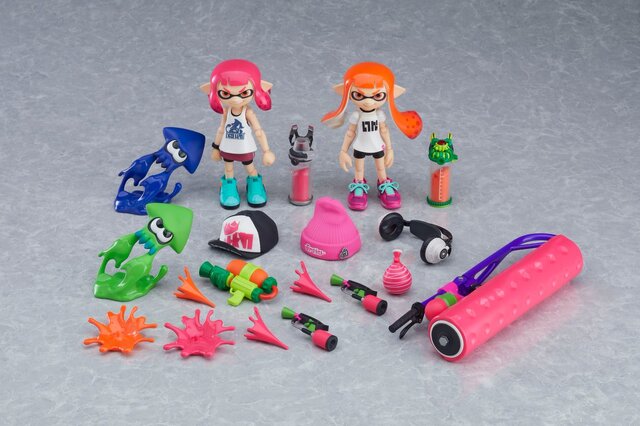 『スプラトゥーン』のガールがfigmaに！視線やつま先まで自由に動かせるほか、髪の毛だってツヤッツヤ