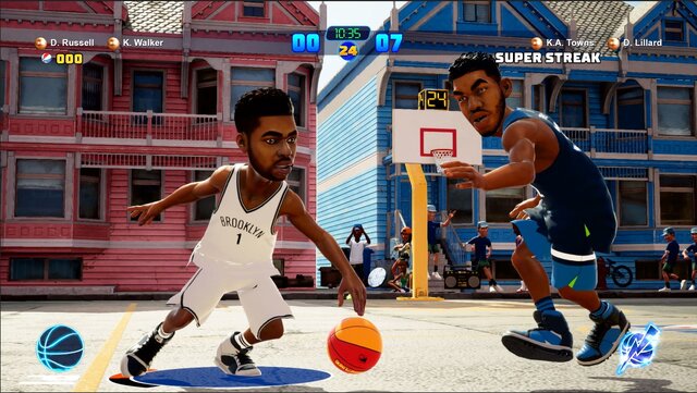 『NBA 2K プレイグラウンド 2』10月16日発売─2on2で有名選手を派手に操れ！