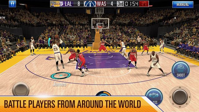 『NBA 2K モバイル』無料配信がスタート─いつでもどこでもスマホでバスケが楽しめる！